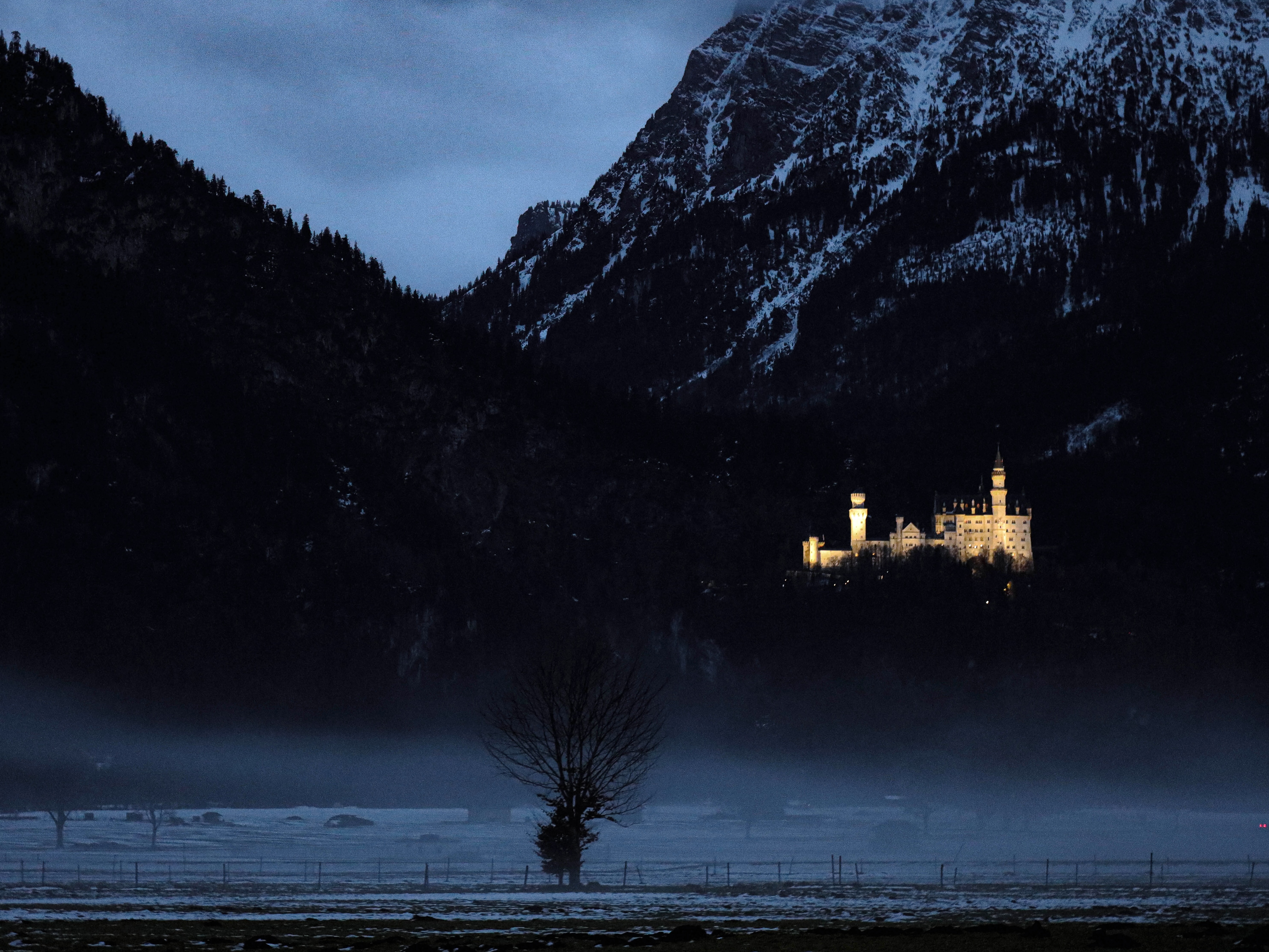 Castle at distance